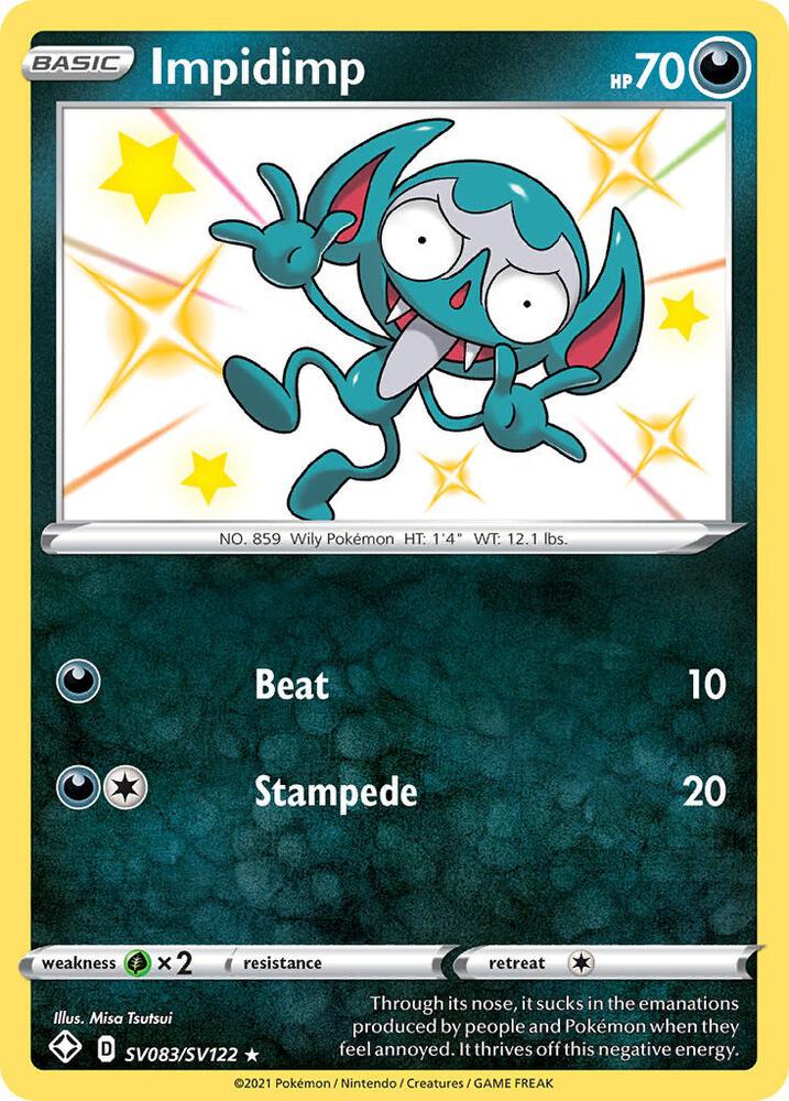 Impidimp SV083/SV122 (Shining Fates: Shiny Vault)  - Holofoil | Good Games Adelaide SA