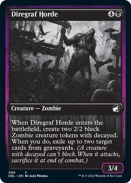 Diregraf Horde 96 (Innistrad: Double Feature)  | Good Games Adelaide SA