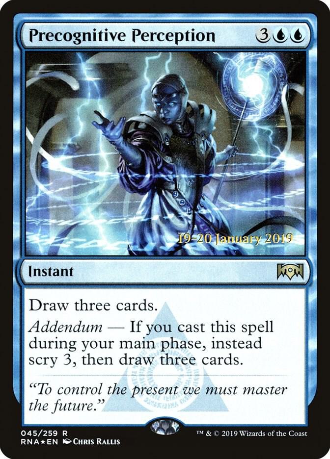 Precognitive Perception 45 (Prerelease Cards)  - Foil | Good Games Adelaide SA