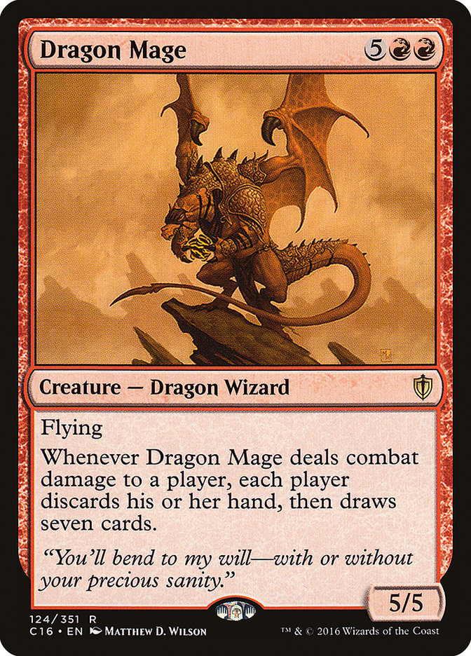Dragon Mage [Commander 2016] | Good Games Adelaide SA