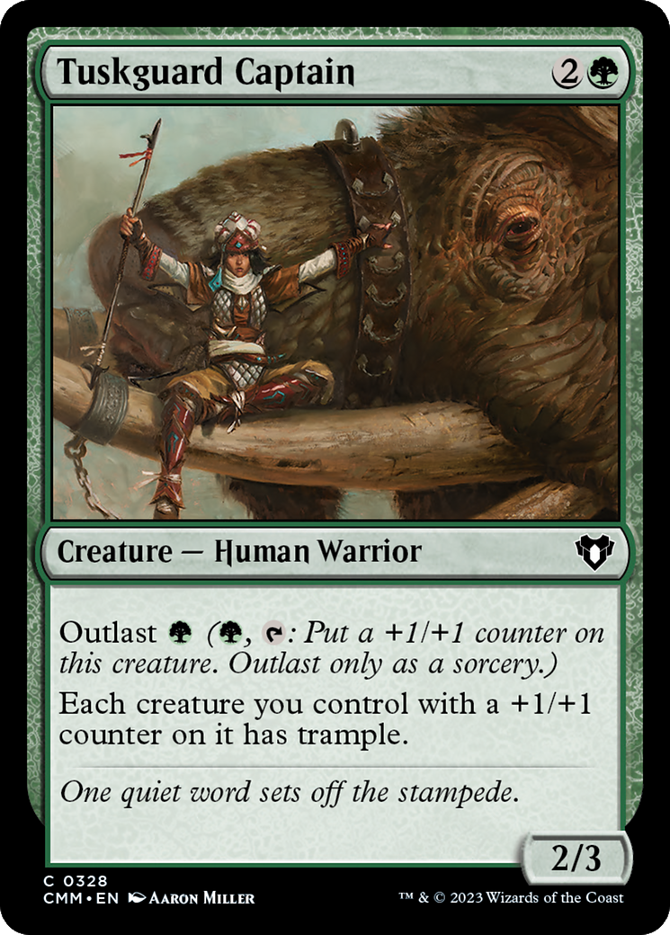 Tuskguard Captain [Commander Masters] | Good Games Adelaide SA