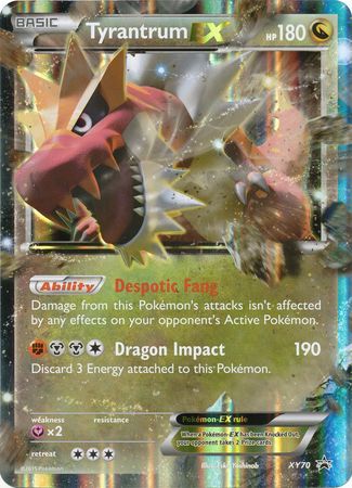 Tyrantrum EX (XY70) (Jumbo Card) [XY: Black Star Promos] | Good Games Adelaide SA