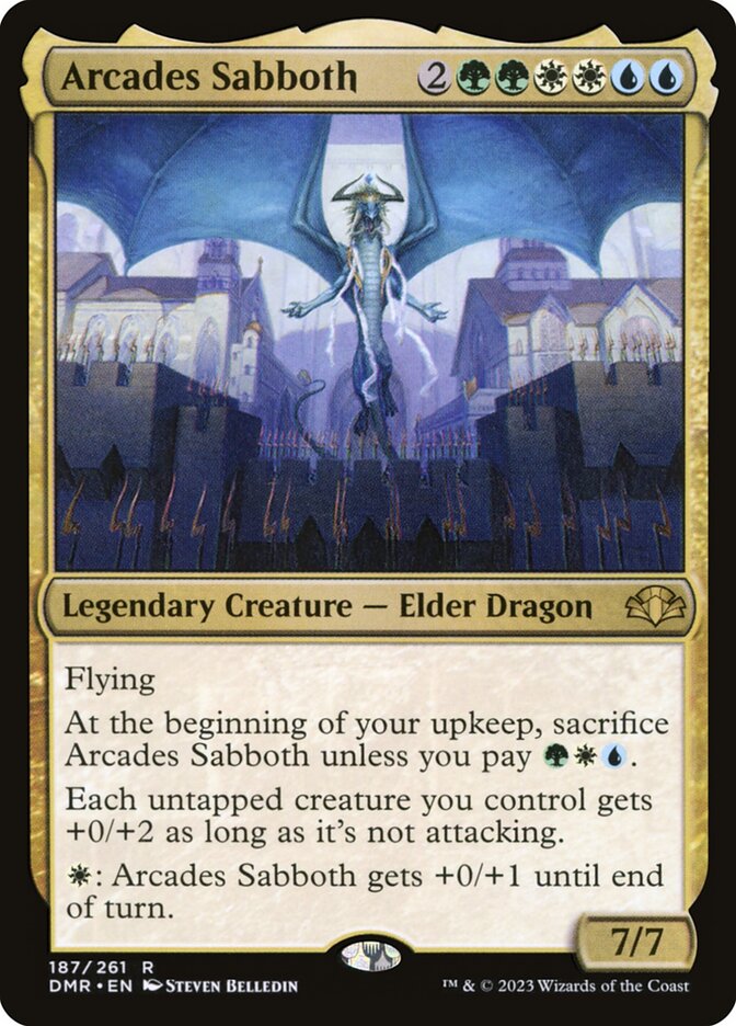 Arcades Sabboth 187 (Dominaria Remastered)  - Foil | Good Games Adelaide SA