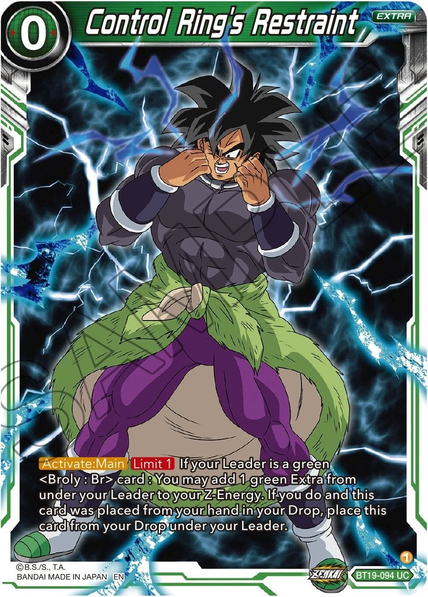 Control Ring's Restraint (BT19-094) [Fighter's Ambition] | Good Games Adelaide SA