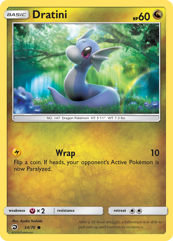 Dratini (34/70) [Sun & Moon: Dragon Majesty] | Good Games Adelaide SA