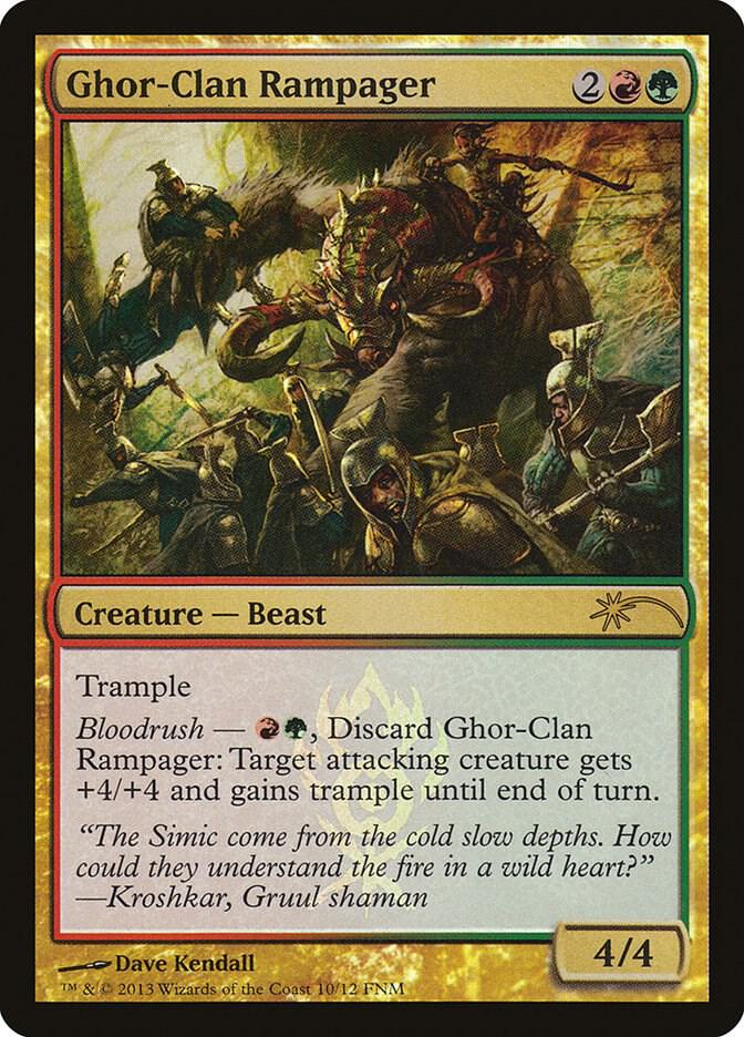 Ghor Clan Rampager 10 (FNM Promos)  - Foil | Good Games Adelaide SA