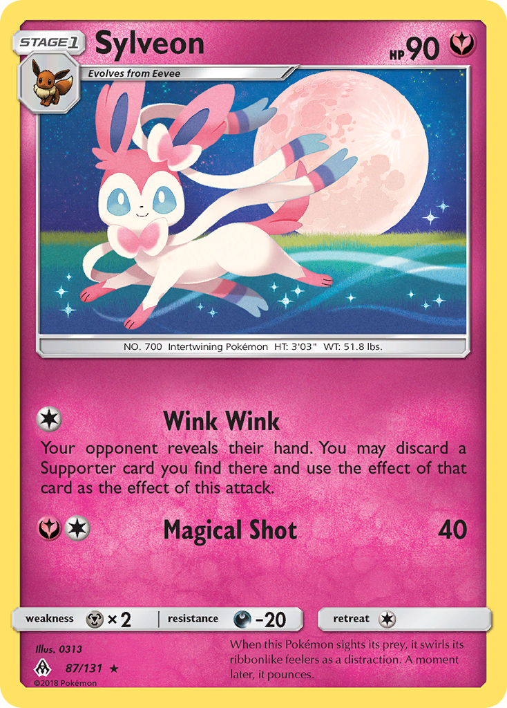 Sylveon (87/131) [Sun & Moon: Forbidden Light] | Good Games Adelaide SA