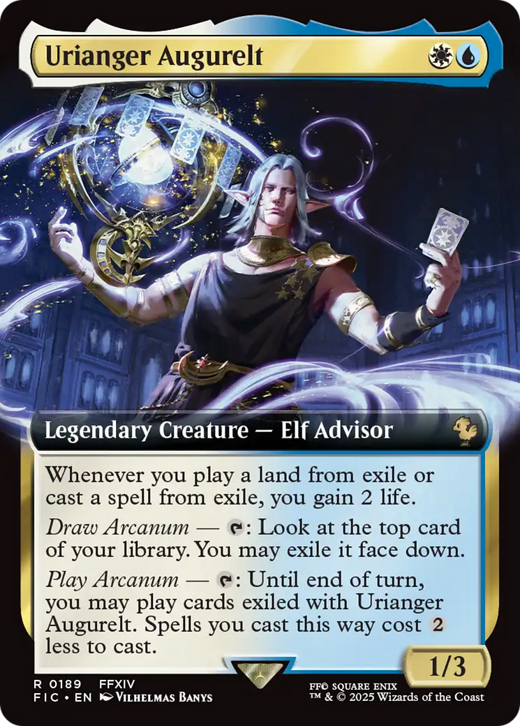 Urianger Augurelt (Extended Art) [FINAL FANTASY Commander] | Good Games Adelaide SA