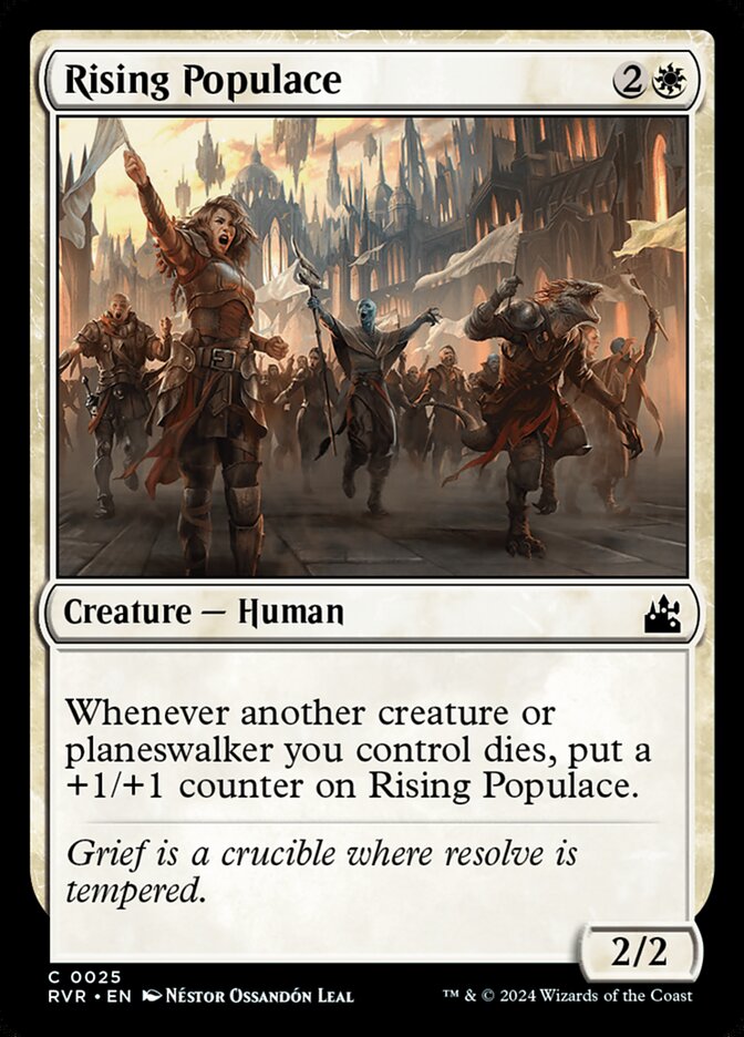 Rising Populace 25 (Ravnica Remastered)  - Foil | Good Games Adelaide SA