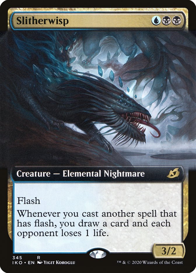 Slitherwisp (Extended Art) [Ikoria: Lair of Behemoths] | Good Games Adelaide SA