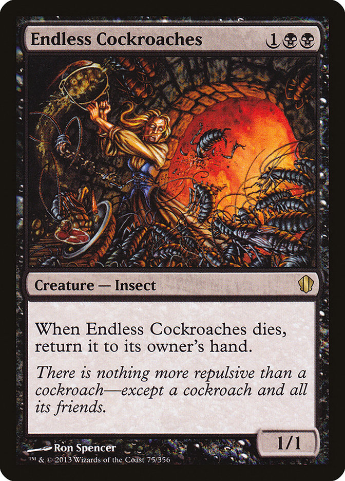 Endless Cockroaches 75 (Commander 2013)  | Good Games Adelaide SA