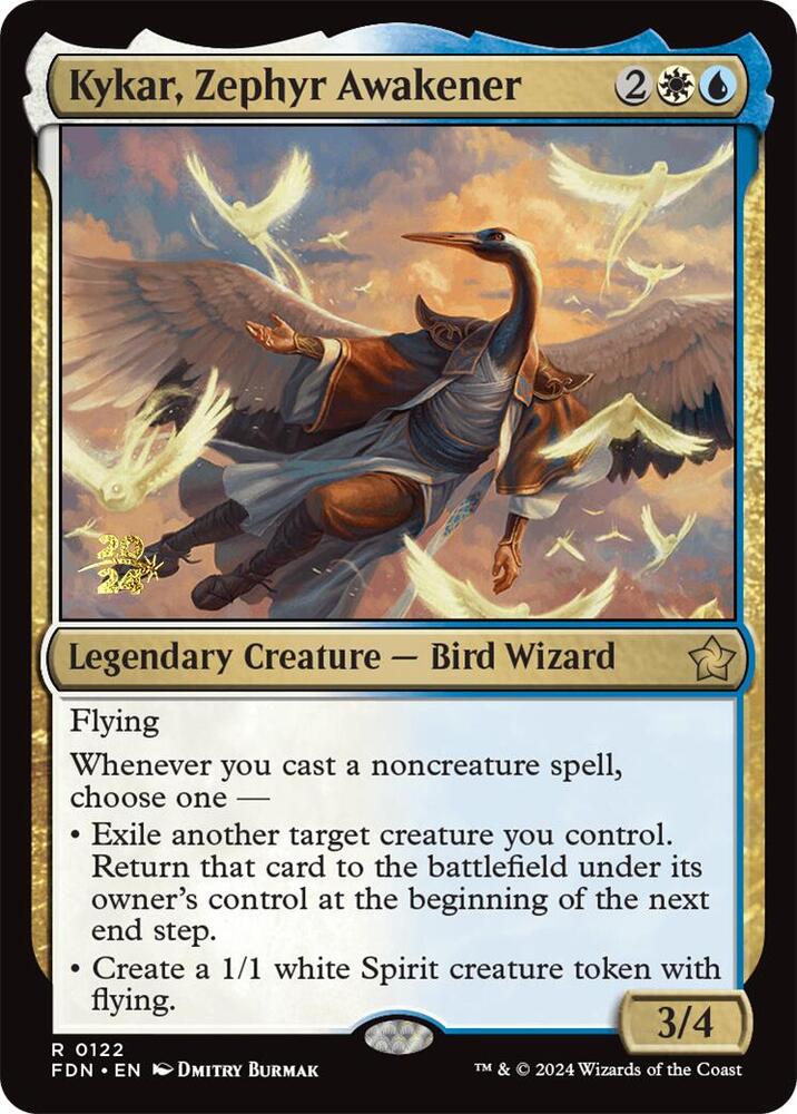 Kykar Zephyr Awakener 122 (Prerelease Cards)  - Foil | Good Games Adelaide SA