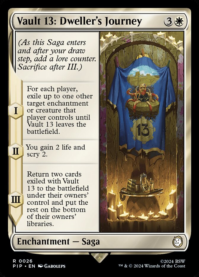 Vault 13: Dweller's Journey 26 (Universes Beyond: Fallout)  - Foil | Good Games Adelaide SA