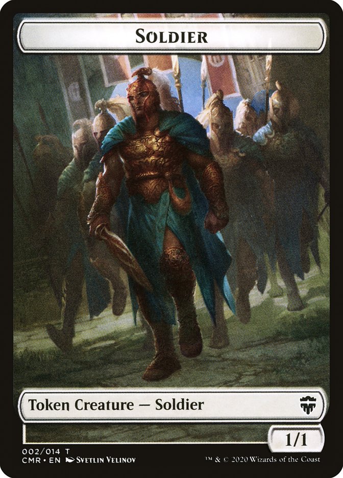 Soldier Token // Thrull Token [Commander Legends Tokens] | Good Games Adelaide SA