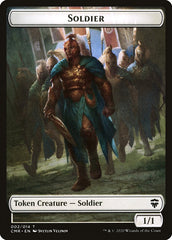 Elephant // Soldier Token [Commander Legends Tokens] | Good Games Adelaide SA