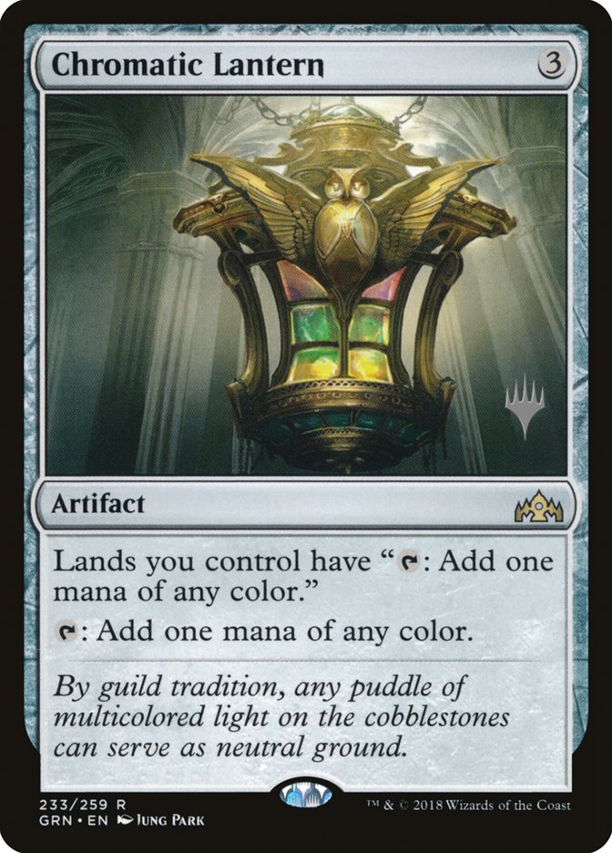 Chromatic Lantern [Guilds of Ravnica Promos] | Good Games Adelaide SA