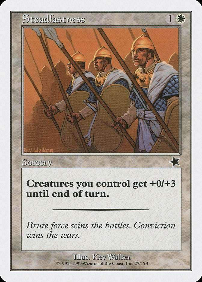 Steadfastness 27 (Starter 1999)  | Good Games Adelaide SA