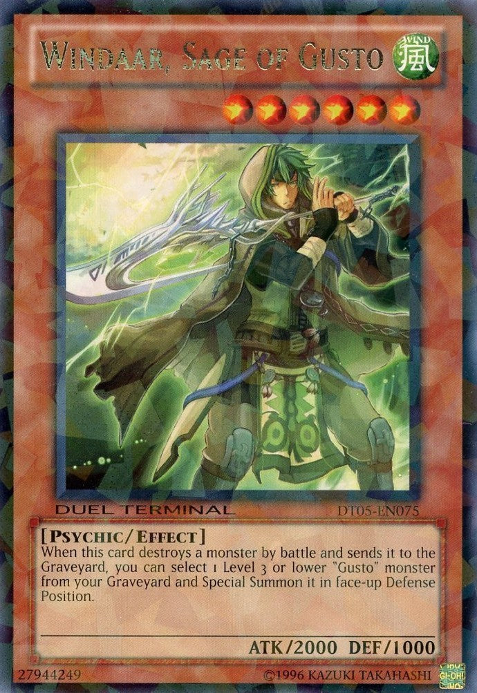 Windaar, Sage of Gusto [DT05-EN075] Rare | Good Games Adelaide SA