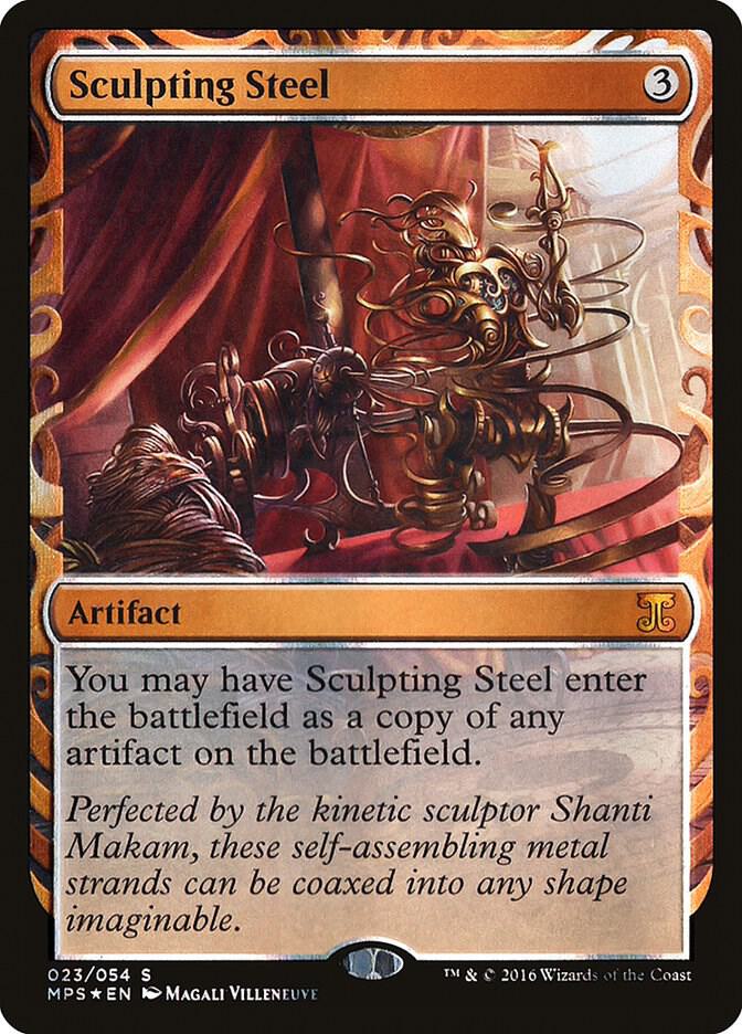 Sculpting Steel 23 (Masterpiece Series: Kaladesh Inventions)  - Foil | Good Games Adelaide SA