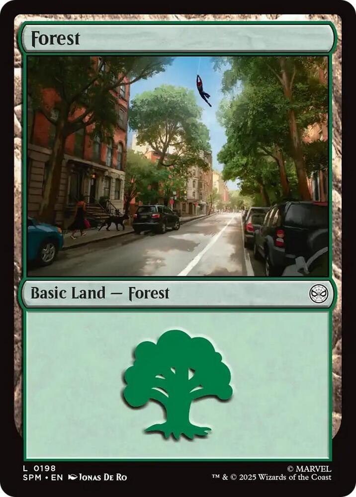 Forest 0198 198 (Marvel's Spider-Man)  - Foil | Good Games Adelaide SA