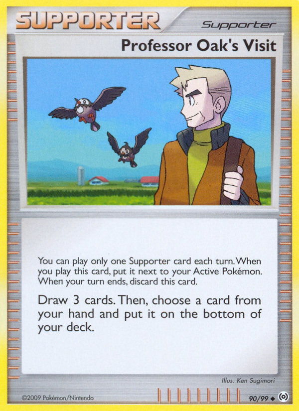 Professor Oak's Visit (90/99) [Platinum: Arceus] | Good Games Adelaide SA