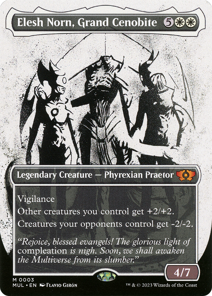 Elesh Norn, Grand Cenobite (Borderless) [Multiverse Legends] | Good Games Adelaide SA