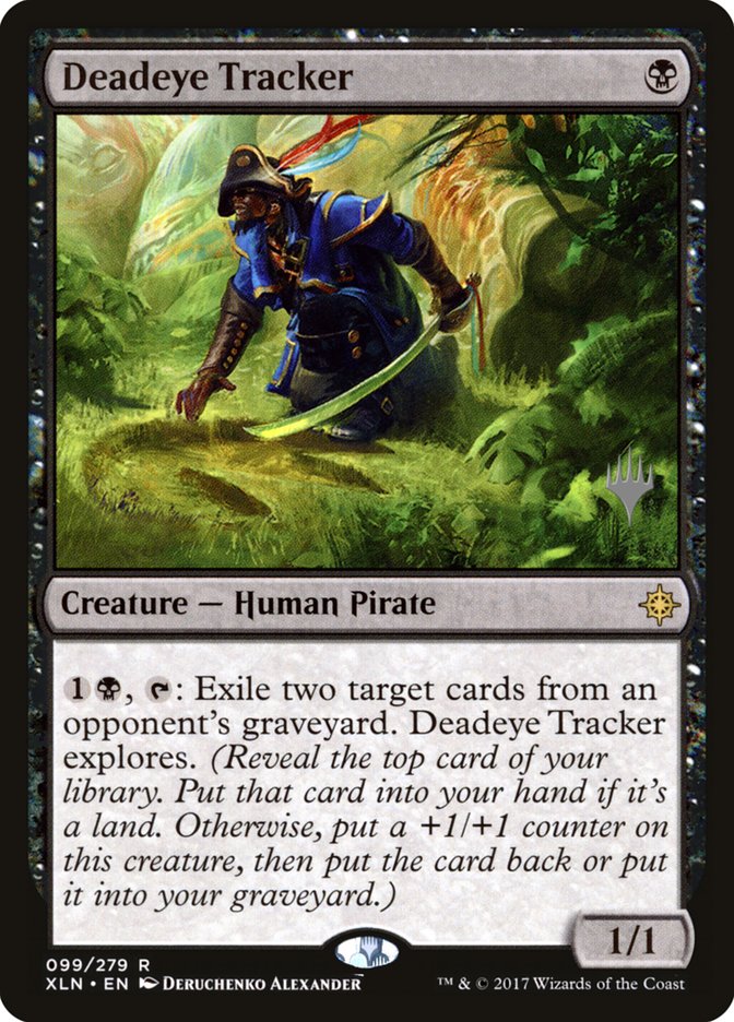 Deadeye Tracker [Ixalan Promos] | Good Games Adelaide SA