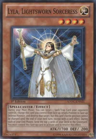 Lyla, Lightsworn Sorceress [SDDC-EN021] Common | Good Games Adelaide SA