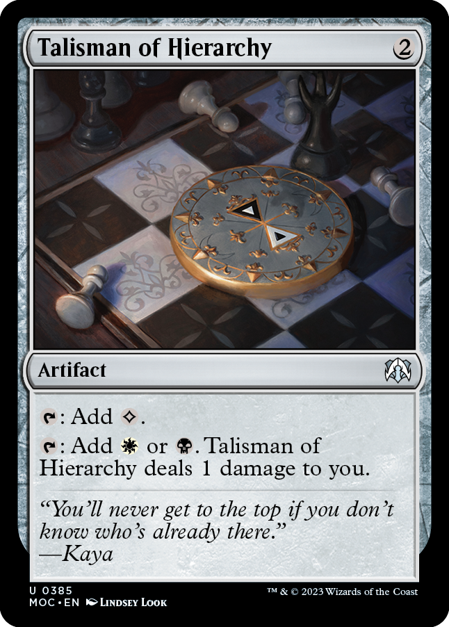 Talisman of Hierarchy [March of the Machine Commander] | Good Games Adelaide SA