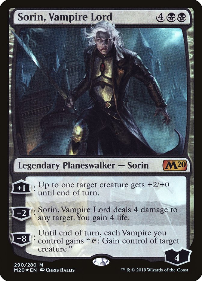 Sorin, Vampire Lord [Core Set 2020] | Good Games Adelaide SA