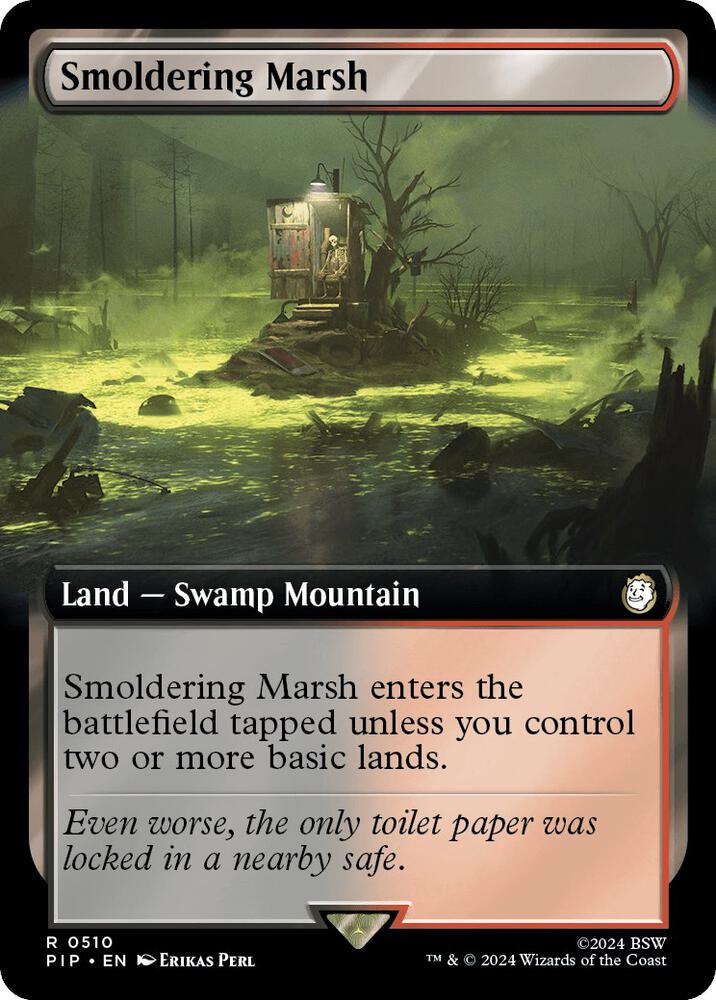 Smoldering Marsh 510 (Universes Beyond: Fallout)  | Good Games Adelaide SA