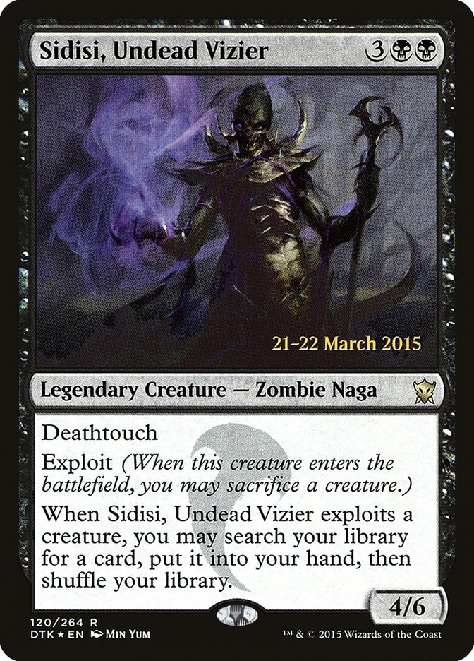 Sidisi, Undead Vizier [Dragons of Tarkir Promos] | Good Games Adelaide SA