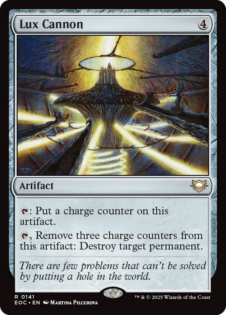 Lux Cannon [Edge of Eternities Commander] | Good Games Adelaide SA