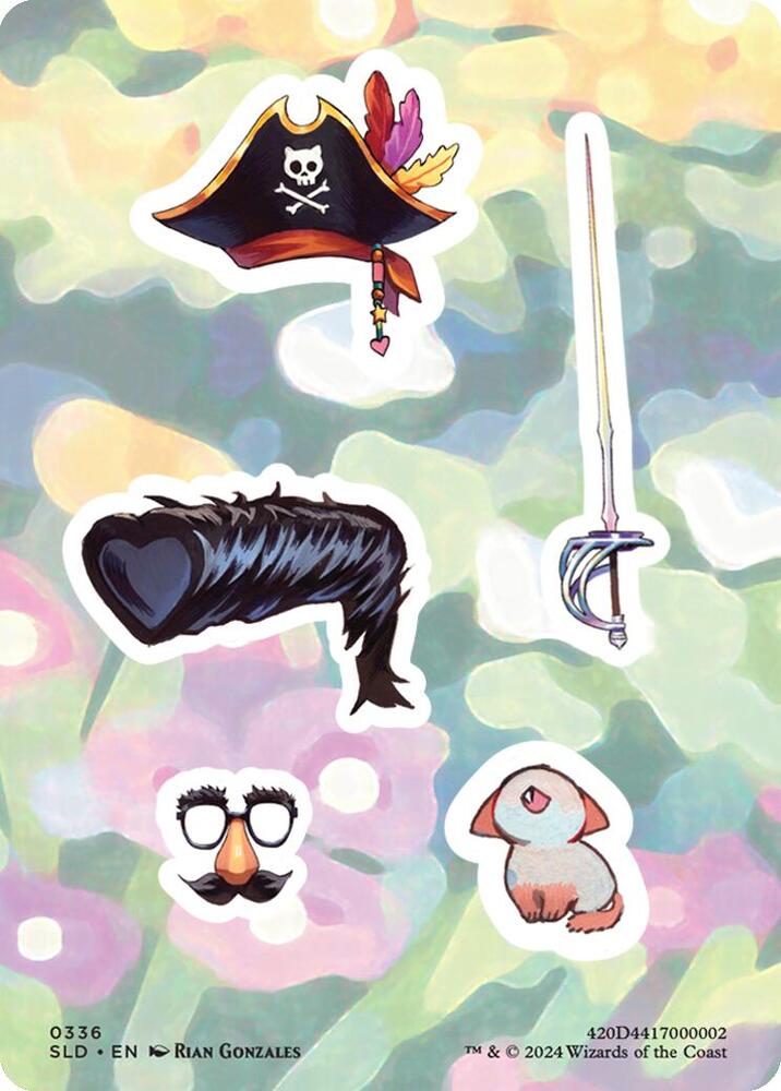Sticker Sheet 0336 336 (Secret Lair Drop Series)  | Good Games Adelaide SA