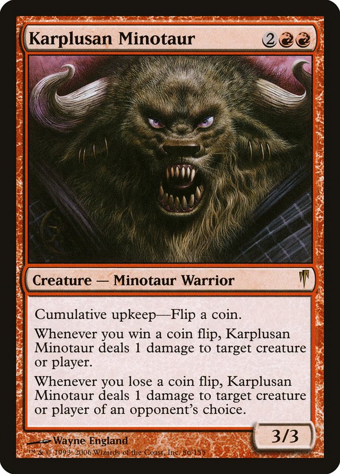 Karplusan Minotaur 86 (Coldsnap)  | Good Games Adelaide SA