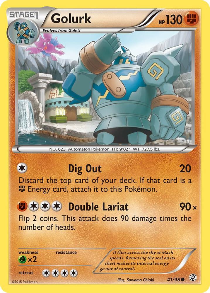 Golurk 41/98 (XY - Ancient Origins)  | Good Games Adelaide SA