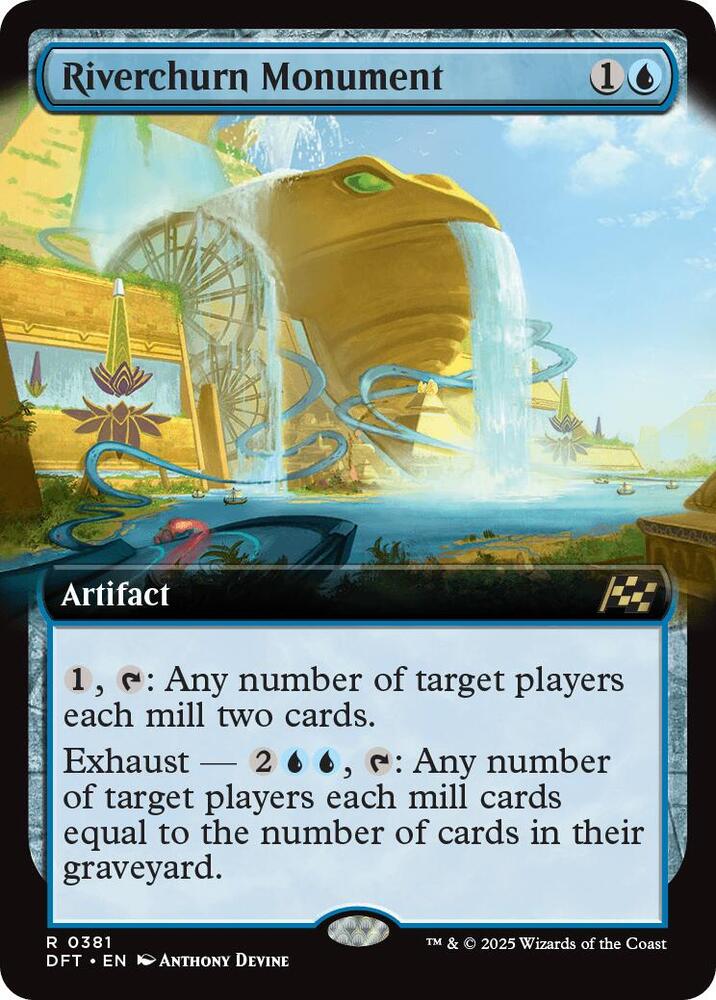 Riverchurn Monument 381 (Aetherdrift)  - Foil | Good Games Adelaide SA