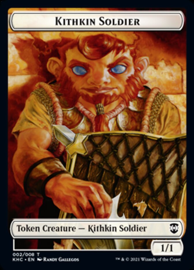 Kithkin Soldier [Kaldheim Commander Tokens] | Good Games Adelaide SA