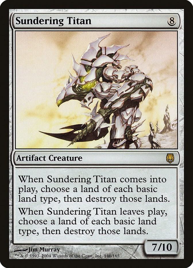 Sundering Titan 146 (Darksteel)  - Foil | Good Games Adelaide SA
