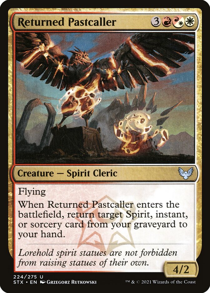 Returned Pastcaller 224 (Strixhaven: School of Mages)  - Foil | Good Games Adelaide SA