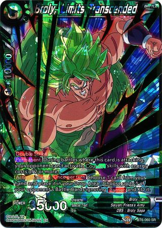 Broly, Limits Transcended [BT6-060] | Good Games Adelaide SA