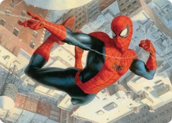 Spider Man Peter Parker Art Card 53 (Art Series: Marvel's Spider-Man)  | Good Games Adelaide SA