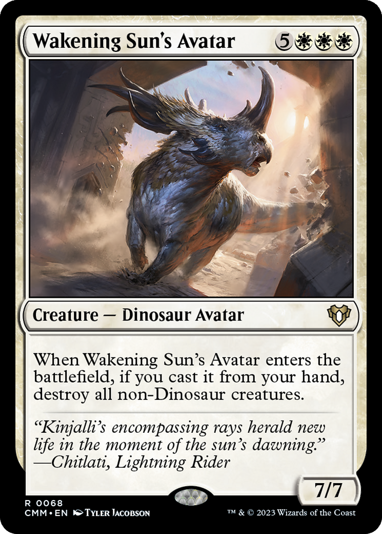 Wakening Sun's Avatar [Commander Masters] | Good Games Adelaide SA