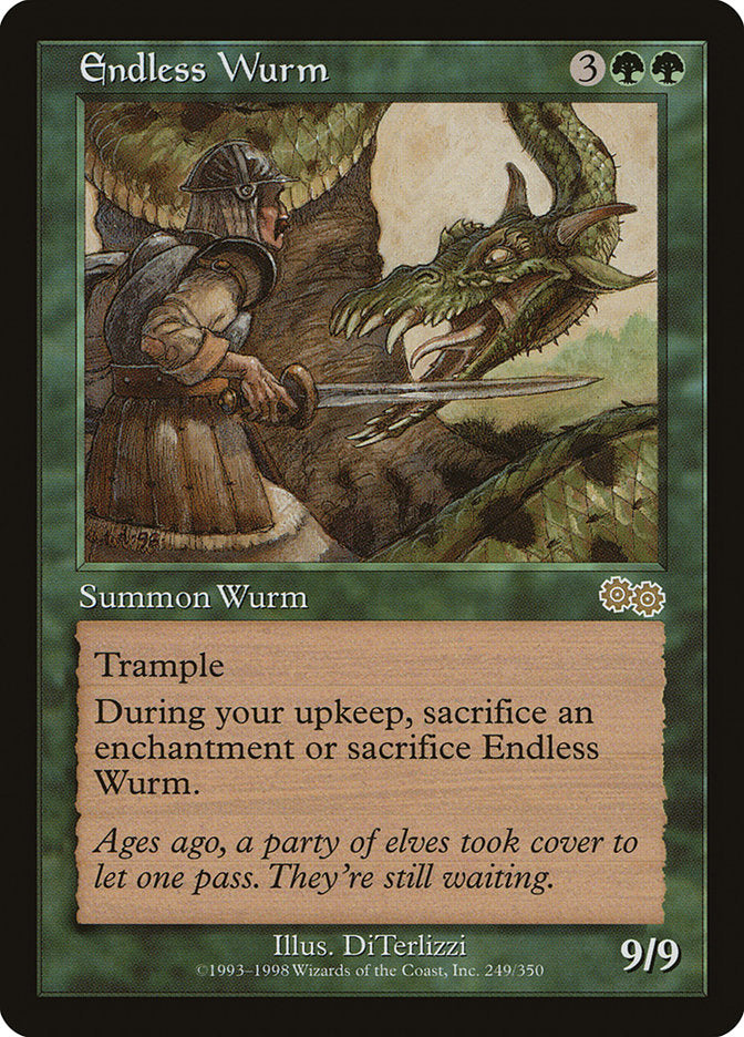 Endless Wurm [Urza's Saga] | Good Games Adelaide SA