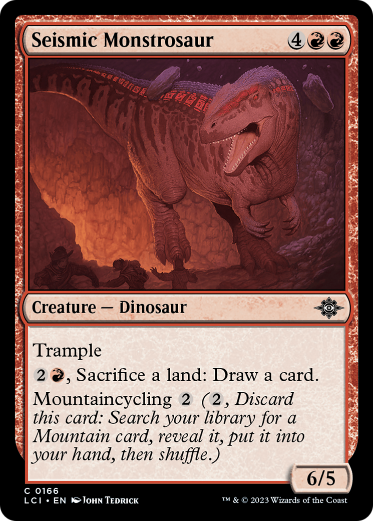 Seismic Monstrosaur [The Lost Caverns of Ixalan] | Good Games Adelaide SA