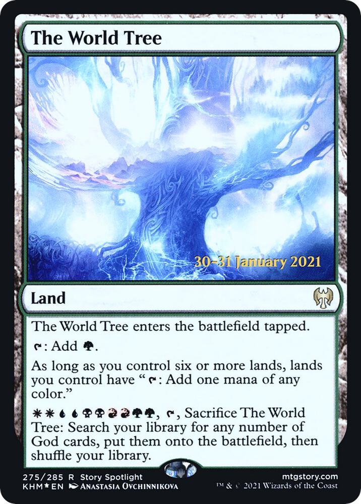 The World Tree 275 (Prerelease Cards)  - Foil | Good Games Adelaide SA