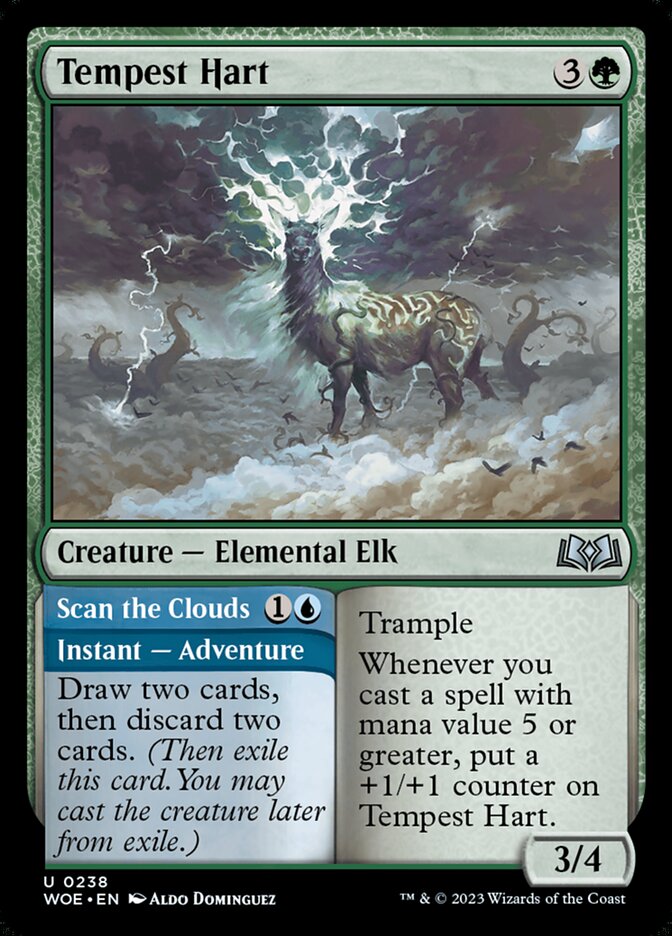 Tempest Hart // Scan the Clouds 238 (Wilds of Eldraine)  - Foil | Good Games Adelaide SA