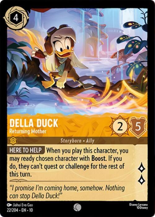 Della Duck Returning Mother 22/204 (Whispers in the Well)  | Good Games Adelaide SA