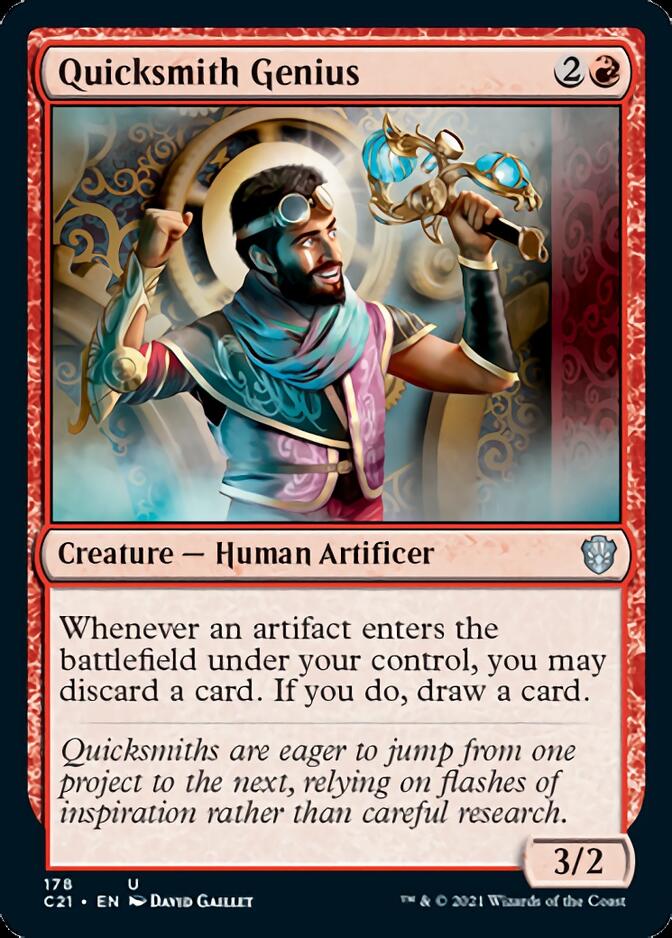 Quicksmith Genius [Commander 2021] | Good Games Adelaide SA