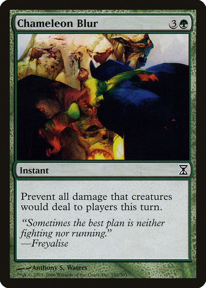 Chameleon Blur 192 (Time Spiral)  - Foil | Good Games Adelaide SA